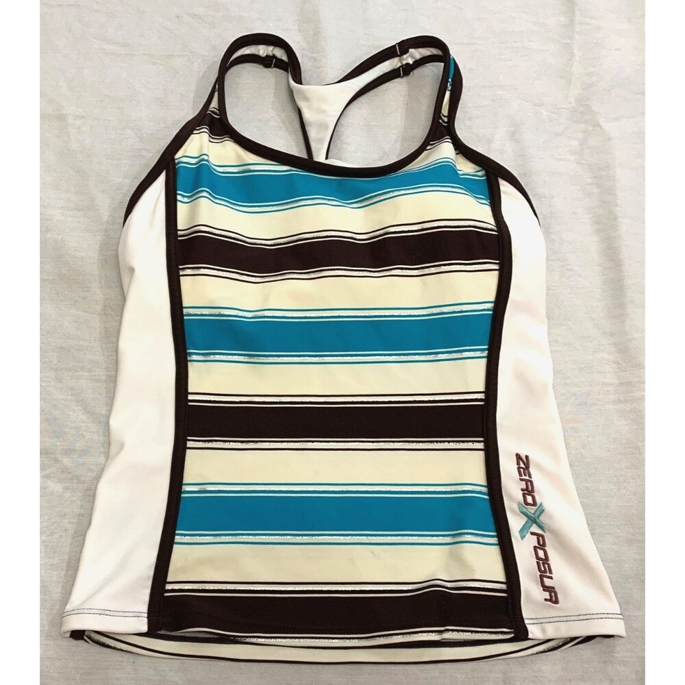 ZEROXPOSUR SWIM TANKINI TOP SIZE 6